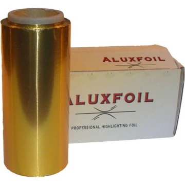 Aluxfoil alufólia csoki csomagolására arany, 50 m