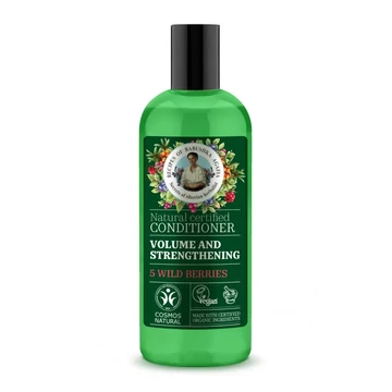 Babushka Agafia erősítő és volumennövelő hajkondicionáló 5-féle vadon termő bogyóval, 260 ml