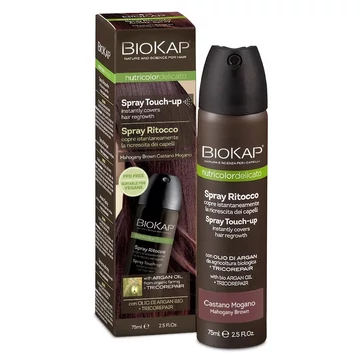 Biokap NutriColor hajtőszínező spray mahagónibarna, 75 ml