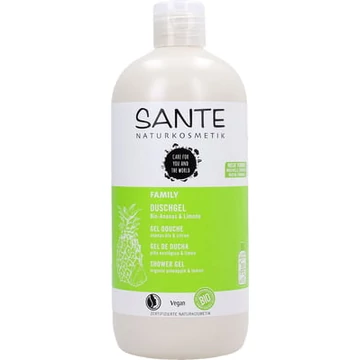 Sante tusfürdő bio ananász- és citromkivonattal, 500  ml