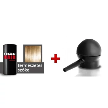 Cover Hair Volume hajdúsító, 30 g, természetes szőke + szórófej