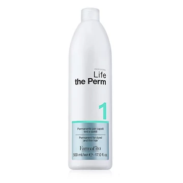 Farmavita Life Perm dauervíz 1 száraz, vékonyszálú és érzékeny hajra, 500 ml
