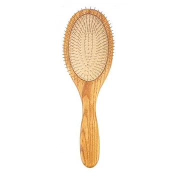 Hair Power fém tüskéjű ovális nagy fa bontókefe