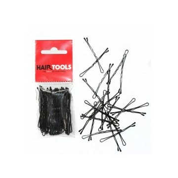 Hair Tools hullámcsat fekete, 50 db