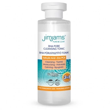 JimJams Pure &amp;amp; Clear BHA pórustisztító tonik, 200ml