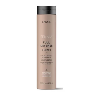 Lakmé Teknia Full Defense védő sampon igénybevett hajra, 300 ml