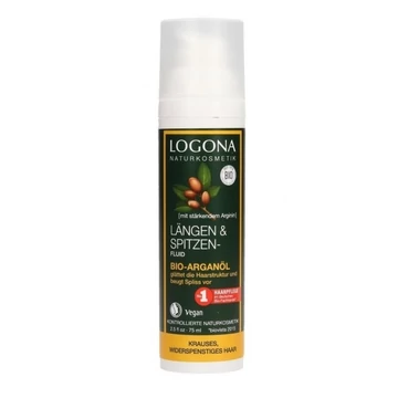 Logona hajvégápoló folyadék bio argánolajjal, 75 ml