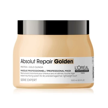 Loreal Serie Expert Absolut Repair Gold Quinoa Protein hajpakolás, 500 ml