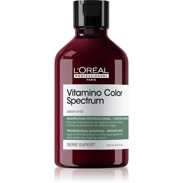Loreal Serie Expert Vitamino Color Spectrum Green hamvasító sampon, 300 ml