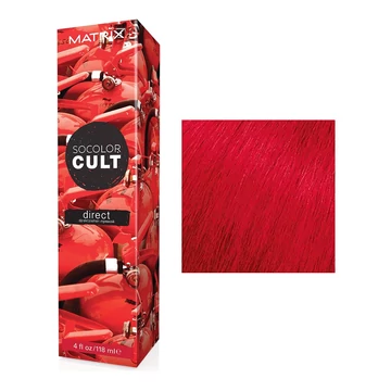 Matrix SoColor Cult Direct Semi Permanent hajszínező Red Hot