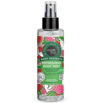 Organic Shop görögdinnye-limonádé illatú frissítő testpermet, 200 ml
