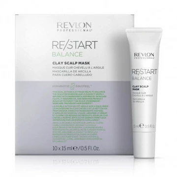 Revlon Restart Balance agyagos fejbőrmaszk, 10x15 ml