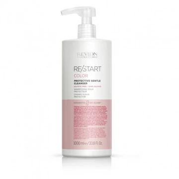 Revlon Restart Color hajszínvédő szulfátmentes kímélő sampon, 1 l