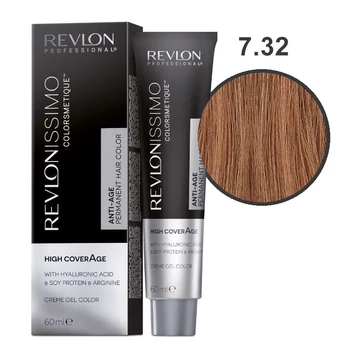 Revlon Professional Revlonissimo High Coverage hajfesték 7.32