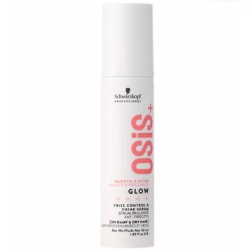 Schwarzkopf Professional Osis+ Glow hajsimító szérum, 50 ml