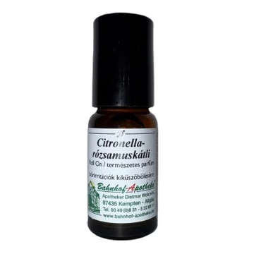 Stadelmann Citronella-rózsamuskátli roll-on olaj (rovarűző olaj), 10 ml