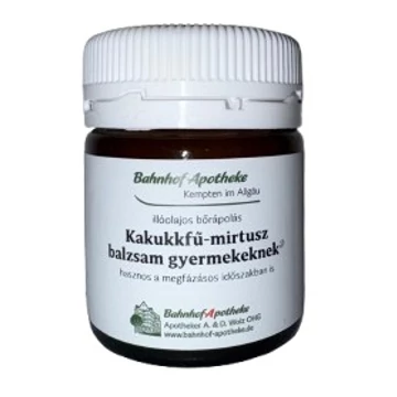 Stadelmann kakukkfű-mirtusz balzsam gyerekeknek és csecsemőknek (köhögésbalzsam), 30 ml