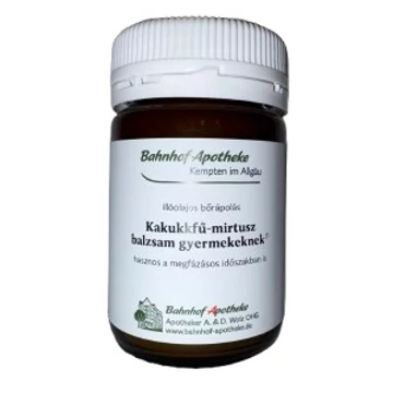Stadelmann kakukkfű-mirtusz balzsam gyerekeknek és csecsemőknek (köhögésbalzsam), 50 ml