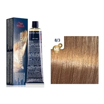 Wella Professional Koleston Perfect Me+ krémhajfesték, 8/3