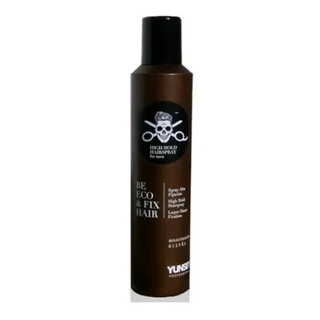 Yunsey Barbers Eco pumpás hajlakk férfiaknak, 300 ml