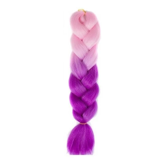 Afro ombre szintetikus haj, 60 cm, 100 g, 37