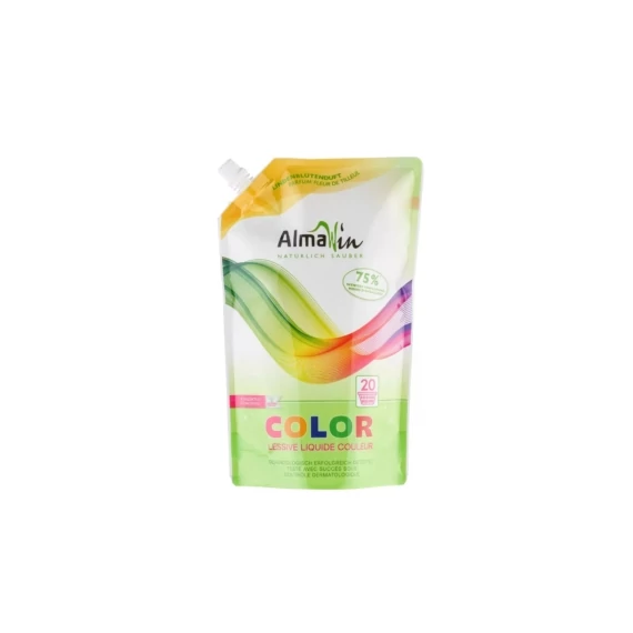 Almawin Color folyékony mosószer színes ruhákhoz hársfavirág  20 mosásra, 1500 ml