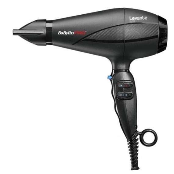 BaByliss Pro Levante Ionos hajszárító 2100W, fekete