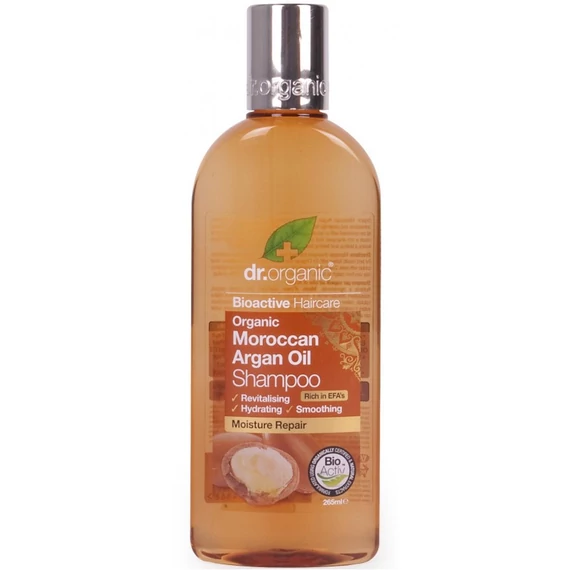 Dr Organic sampon marokkói bio argán olajjal, 265 ml