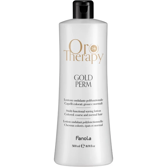 Fanola Oro Therapy Gold Perm dauer emulzió, 500 ml