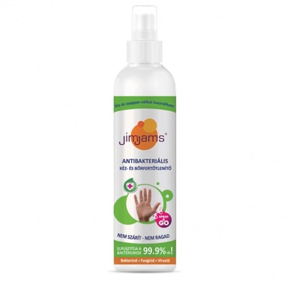 JimJams Antibakteriális kéz- és bőrfertőtlenítő, 250ml