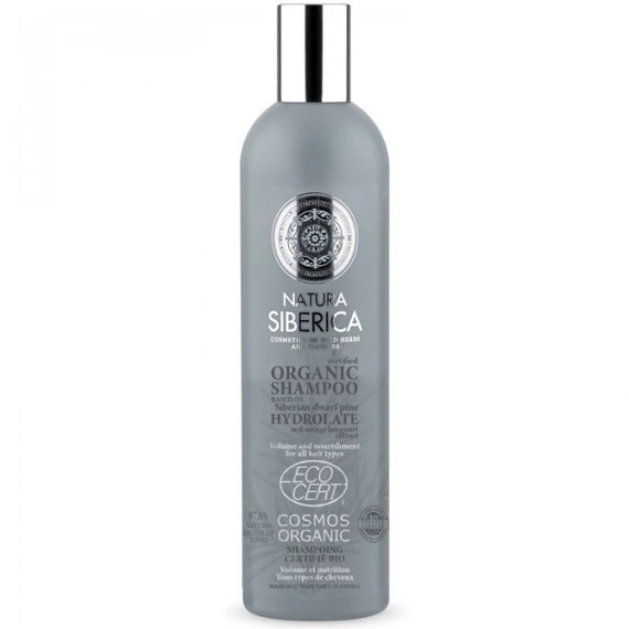 Natura Siberica dúsító és tápláló bio sampon minden hajtípusra, 400 ml
