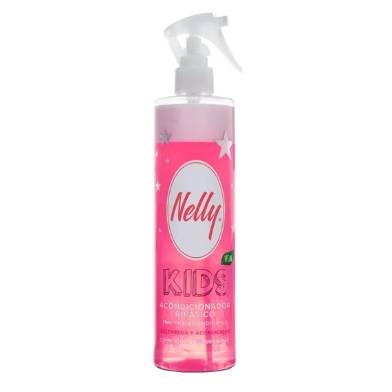 Nelly Kids 2 fázisú szupergyümölcsös kondicionáló balzsam gyereknek, 400 ml