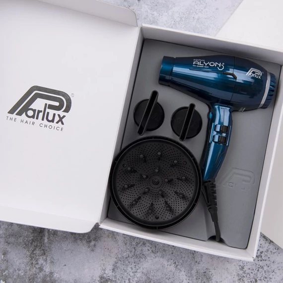 Parlux Alyon hajszárító 2250W, Night Blue + Parlux Magic Sense diffúzor