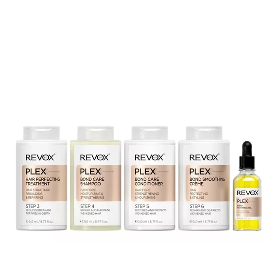Revox Set 5 Step 3-4-5-6-7 hajújraépítő szett, 4x260 ml, 1x30 ml