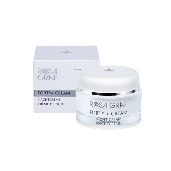 Rosa Graf Forty+ gazdag ránctalanító éjszakai krém, 50 ml