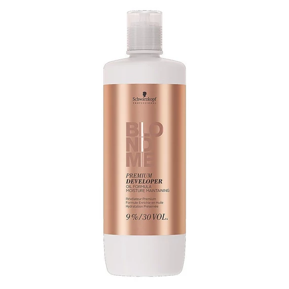 Schwarzkopf Blondme prémium ápoló színelőhívó emulzió 9%, 1 l